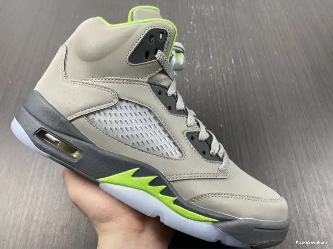 MaikeSneakers 5 Jordan Bean DM9014-003 Retro (2022) Green 0525